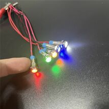 送料無料 防水　ミニ　LEDインジケーターランプx5個　12V　カスタム用に 1041/1045_画像3