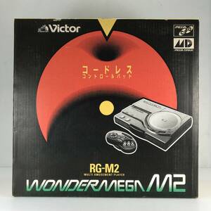 □中古品□ Victor SEGA ゲーム機本体 WONDER MEGA M2 RG-M2 ワンダーメガM2 コードレス コントロールパット 起動確認済み