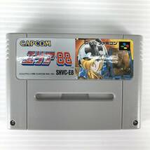 □中古品□ CAPCOM カプコン レトロソフト SFC スーパーファミコンソフト エリア88 箱説あり 起動確認済み_画像5