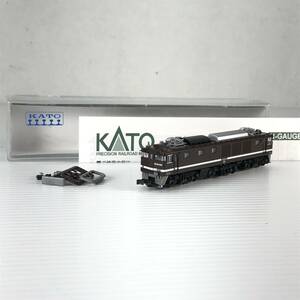 □中古品□ KATO カトー 鉄道模型 Nゲージ 1/150 EF64 1001 茶 3023-3 開封済み 現状品 