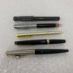 P014(60)-422【名古屋】万年筆 5本まとめ 約60g PARKER パーカー PILOT パイロット 他