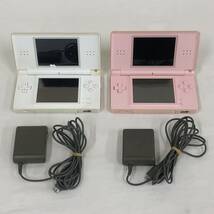 L2523(021)-302/SK3000【名古屋】Nintendo ニンテンドー DS Lite USG-001 ゲーム機 2点まとめ_画像1