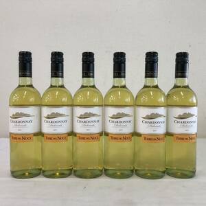 Y021(6650)-121【同梱不可】お酒 6点まとめ ワイン 12% TERRE DEL NOCE テッレ・デル・ノーチェ CHARDONNAY INDICAZIONE GEOGRAFICA TIPICA