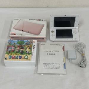 L19301(023)-306/YK3000【名古屋】Nintendo ニンテンドー 3DS LL SPR-001 ゲーム機 / ソフト 4点