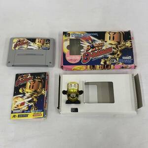 LA018053(023)-316/KK0【名古屋】ゲームソフト HUDSON ボンバーマン ビーダマン スーパーファミコン SHVC-AH9J-JPN