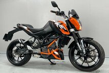 200デューク 売り切り！１円スタート！☆始動動画有☆エンジン好調！VBKJUC！ノーマル！KTM！全国配送！福岡佐賀_画像1