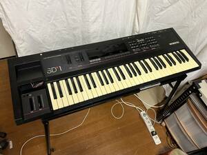 1000円スタート!! 完全ジャンク パーツ取り専用品 ensoniq SD-1【エンソニック】【シンセ】【FATAR鍵盤】