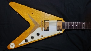 Handmade 58 Flying V Korina Replica コリーナ フライングV レプリカ Futura フューチュラ Explorer エクスプローラー Les Paul Gibson