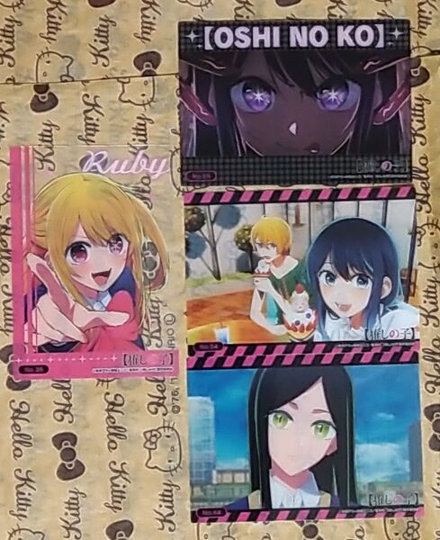 推しの子 ブシロード トレーディングカード コレクションクリア vol.2 4枚セット