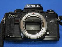 ★ 極上美品 ★　 ミノルタ ♪ MINOLTA New X-７００ ＋ NewＭＤ MACRO ５０mm １：３．５ セット ★　　_画像7