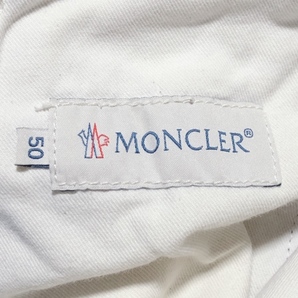 MONCLER ショートパンツ 50/モンクレール 伊製 コットン ハーフパンツの画像5