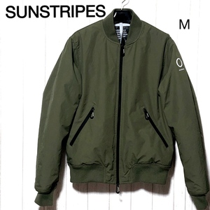 SUNSTRIPES ボンバージャケット M/サンストライプス 中綿 MA-1/サンストリップ