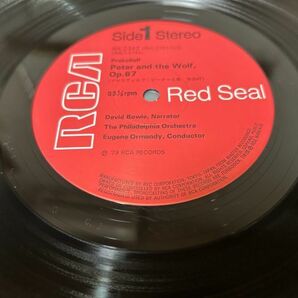 クラシックLP 日ビクター RX-2342 デヴィッド・ボウイ、オーマンディ、フィラデルフィア管 プロコフィエフ／ピーターと狼 ほかの画像5