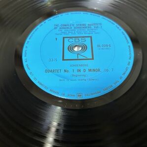 クラシックLP 日コロムビア OL-229-31-C ジュリアード弦楽四重奏団 シェーンベルク／弦楽四重奏曲 ほか ３枚組の画像8