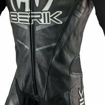 上級グレード MFJ公認モデル 新規格 BERIK ベリック レーシングスーツ 334N BLACK 54サイズ 2XL相当 サンプル_画像7