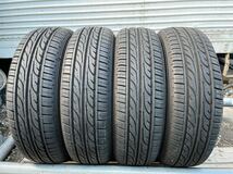 バリ山 155/65R13 2021年製 DUNLOP EC202 夏タイヤ 4本 セット_画像1