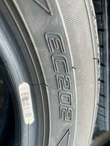 バリ山 155/65R13 2021年製 DUNLOP EC202 夏タイヤ 4本 セット_画像8