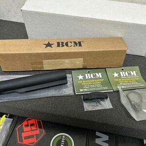 実物/美品 BCM バッファーチューブ QDエンドプレート トリガーガード(東京マルイ M4 PTW GHK VFC DAS Infinity サバゲー CTR MAGPUL WA MWS