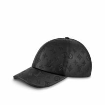 LOUIS VUITTON キャップ モノグラム シャドー M76985 サイズ62 ルイ ヴィトン キャスケット 帽子 Cap レザー_画像2