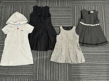 ブランド 女の子 子供服 まとめ 100〜120㎝ CELINE familiar SONIA RYKIEL 組曲 Courreges ワンピース ブラウス キッズガールズ K-0116-01 _画像4