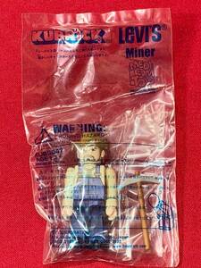 新品未開封　キューブリック KUBRICK リーバイス LEVI'S 鉱夫 Miner MEDI COM TOY　フィギュア 人形 ミニフィグ　M-0124-9