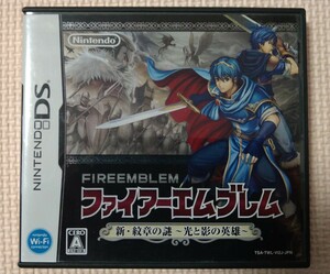 DS ソフト　ファイアーエムブレム　新紋章の謎　光と影の英雄