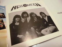 HELLOWEEN / ST + Wells Of Jericho　ドイツ産大御所ヘヴィメタル、アグレッシヴ・メタル、８５年デビューミニ＋フル作、帯付国内盤！_画像4