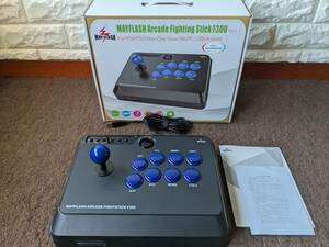 【中古】Mayflash アーケード ファイティング スティック F300 For PS4/PS3/Xbox One/Xbox 360/PC USB/Android/Switch アケコン