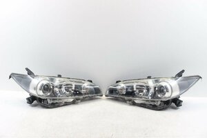 美品/キズ無　ウィッシュ　ZGE20W　前期　ヘッドライト　左右　セット　イチコー　68-16　キセノン　HID　レベ付　打刻Y K　306960-306961