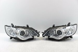 美品/キズ無　レガシー　レガシィ　BP5　後期　ヘッドライト　左右　コイト　100-20959　キセノン　HID　刻印4M　306639-306640