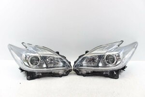 美品/キズ無　プリウス　ZVW30　後期　ヘッドライト　左右　セット　キセノン　HID　レベ付　コイト　47-52　打刻モ　310542-310543