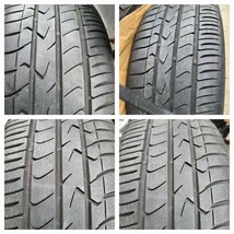 215/45r18 ノーマルタイヤ 4本セット TOYO TRANPATHMPZ アルミホイール 7.5J +48 5穴 PCD114.3 深リム セレナ ヴォクシーノア オデッセイ_画像9