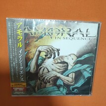 新品未開封 国内盤 AMORAL アモラル 「In sequence」_画像1