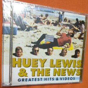 新品未開封 DVD付2枚組【輸入盤】 「Greatest Hits & Videos」HUEY LEWIS & THE NEWS ヒューイ・ルイス＆ザ・ニュース