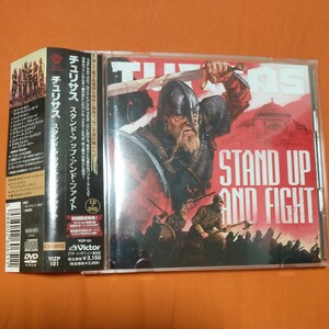 国内盤DVD付2枚組 TURISAS 「スタンド・アップ・アンド・ファイト Stand Up And Fight」 チュリサス フィンランド