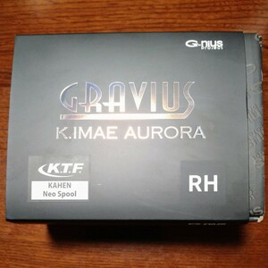 【ジーニアスプロジェクト】GRAVIUS K.IMAE AURORA K.T.Fリミテッド 8.1RH グラビアス　オーロラ　マットブラック　右ハンドル　2024