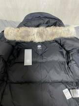 【USED】カナダグース ジャスパー パーカ CANADA GOOSE Jasper Parka サイズXL 色ネイビー Navy 正規品 サザビーリーグ保証タグ付_画像3