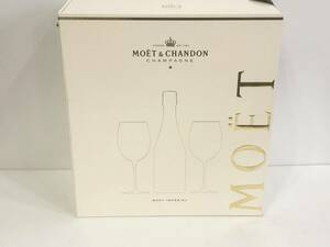 未開栓 MOET&CHANDON モエ・エ・シャンドン BRUT IMPERIAL 750ml 12% シャンパングラス ギフトセット DA011100