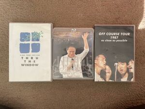 小田和正 THRU THE WINDOW CONCERT どーもどーも 東京ドーム OFFCOURSETOUR 1987 Blu-ray ブルーレイ DVD 3本 セット ODA 1997-7998