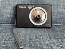 Canon inspic ZV-123 インスピック キャノン ブラック 専用フィルム SDカード 付き インスタントカメラ プリンター エモい 撮影 コンパクト_画像2