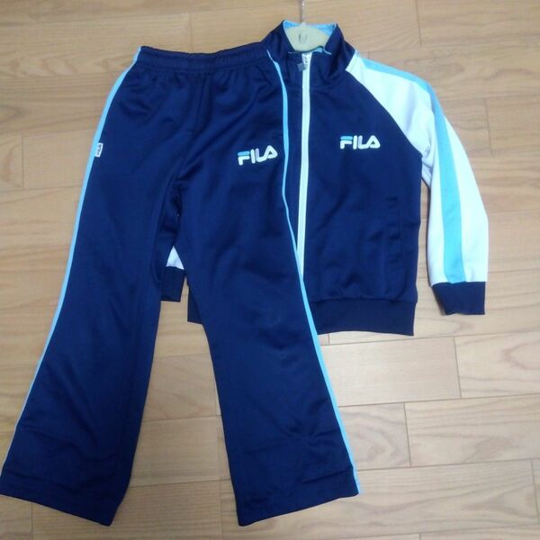 フィラ　ジャージ　上下　140 FILA トレーニングウェア　キッズ　子ども セットアップ 上下セット ジュニア