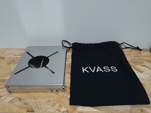 【未使用品】KVASS シングルバーナー用テーブル 卓上コンロ ソロキャンプ SOTO イワタニ