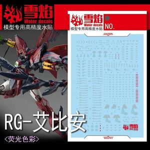 RG 1/144 ガンダム エピオン用水転写式デカール 並行輸入品