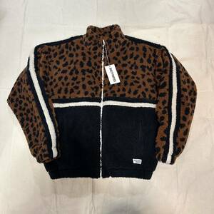 23AW 新品 WACKO MARIA ワコマリア LEOPARD BOA TRACK JACKET レオパードフリースジャケット M