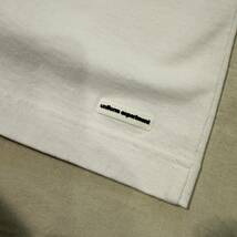 23AW 新品 uniform experiment ユニフォームエクスペリメント INSANE WIDE TEE fragment 藤原ヒロシ インセイン 3 WHITE_画像5