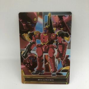 【中古】アヘッド脳量子波対応型「スマルトロン」 機動戦士ガンダム00 ウエハース カード 森永 送料84 GUNDAM 005-013-085 GNX-704T/SP