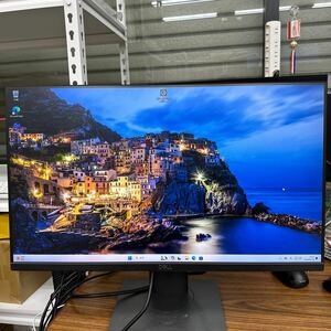 junk-8 DELL P2419H 24インチ液晶モニター　フルHD HDMI 画面キズ極小　電源ケーブル付き