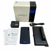 ★【SoftBank/ソフトバンク】ARROWS A 202F アローズ ブルー/青色 Android/アンドロイド スマホ 携帯 充電器/元箱付き★13900_画像1