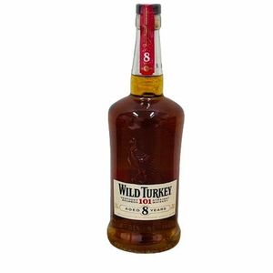 ●【WILD TURKEY/ワイルドターキー】8年 バーボンウイスキー 700ml 50.5% 未開栓★21591