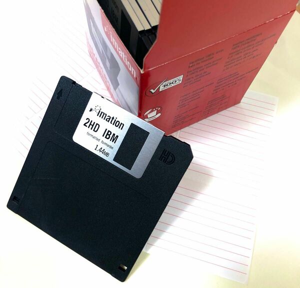 新品未使用　imation Diskettes 2HD フロッピーディスク　24枚